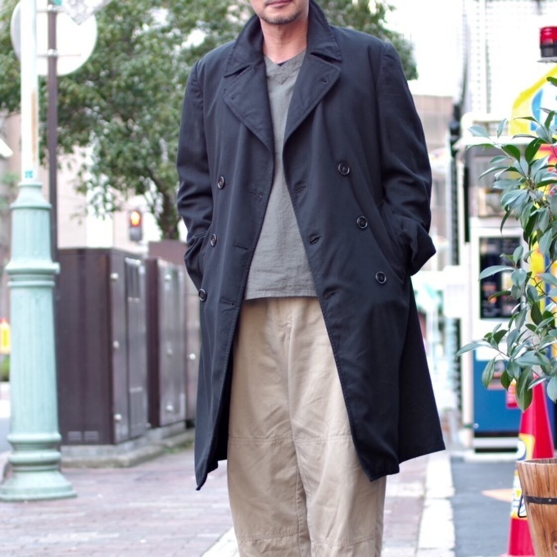 THOMAS MAGPIE tailored coat テーラードコート ロング ダブル 総裏地 