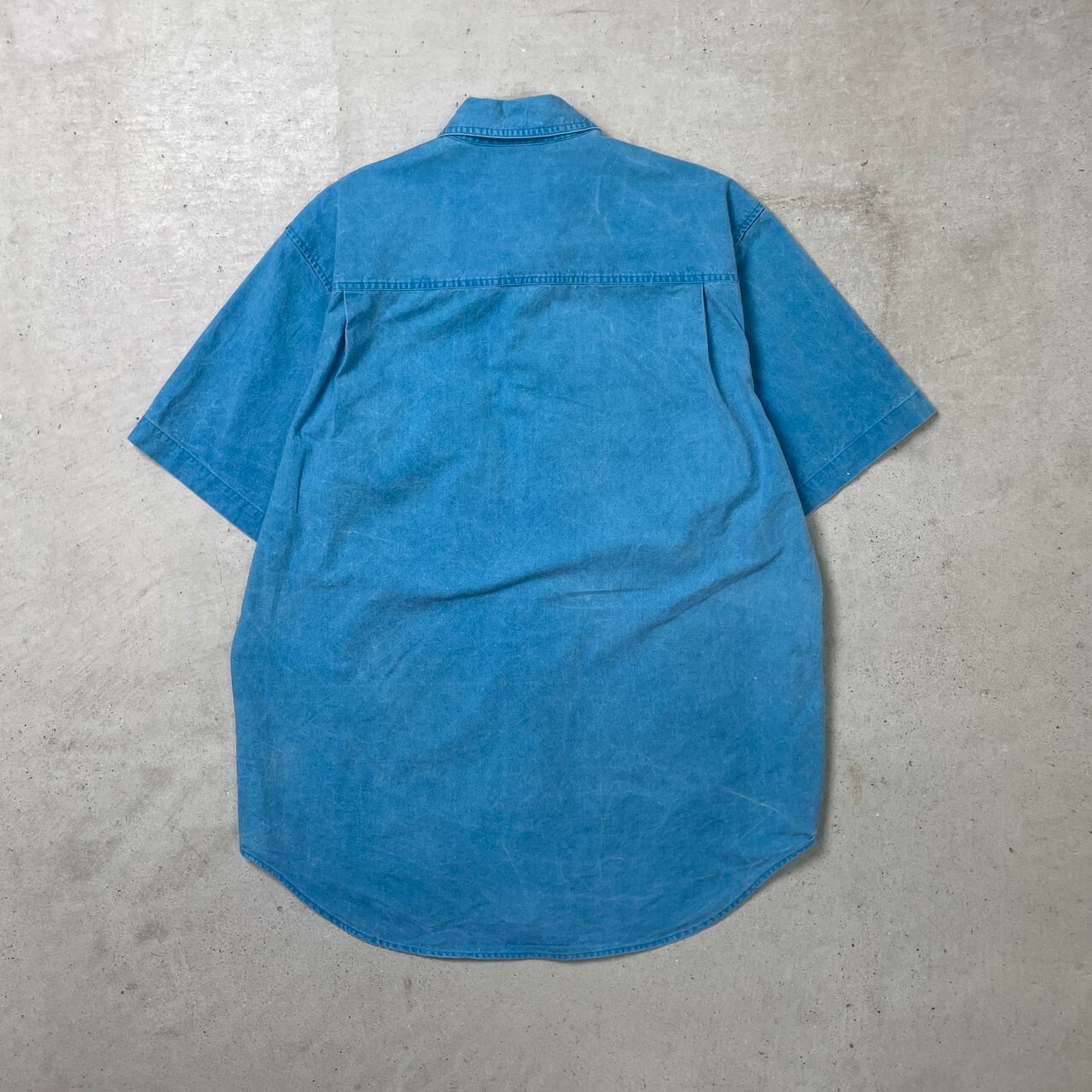 90年代 Wrangler RUGGED WEAR ラングラー 半袖アウトドアシャツ 変形 