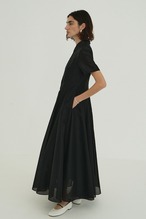 CLANE FULFFY SHEER H/S SHIRT ONE PIECE