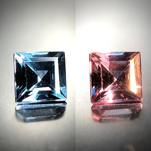 神秘的なベキリーブルー 0.16ct 天然 カラーチェンジ ガーネット