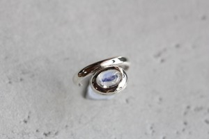 blue moon stone ear cuff