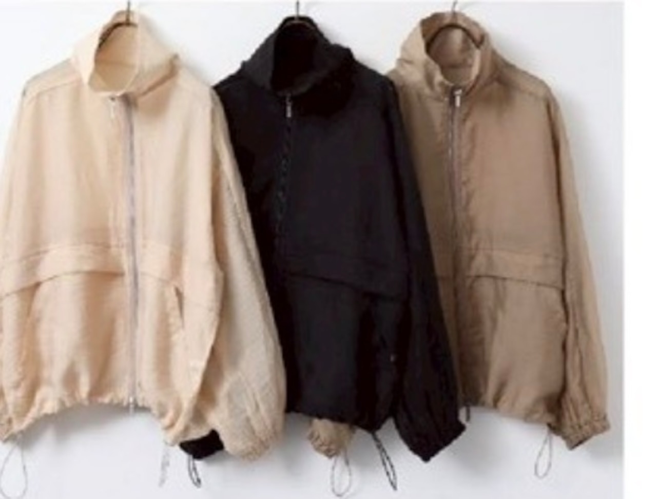 【HUNCH】 セルロースシアーブルゾン　