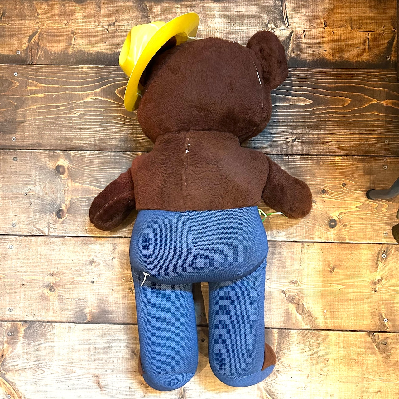 Vintage Smokey Bear スモーキーベア 大型 ぬいぐるみ フォレストレンジャー アメリカンヴィンテージ D-596