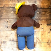 Vintage Smokey Bear スモーキーベア 大型 ぬいぐるみ フォレストレンジャー アメリカンヴィンテージ D-596