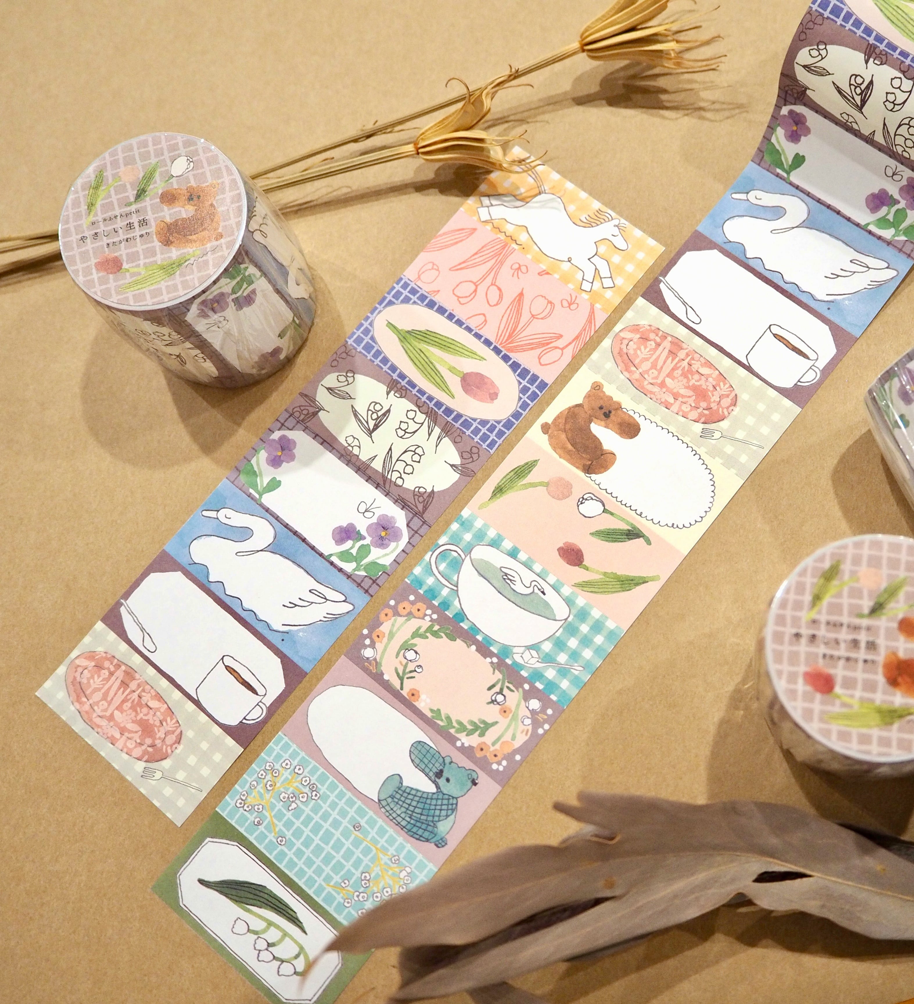 ロールふせんpetit《やさしい生活》