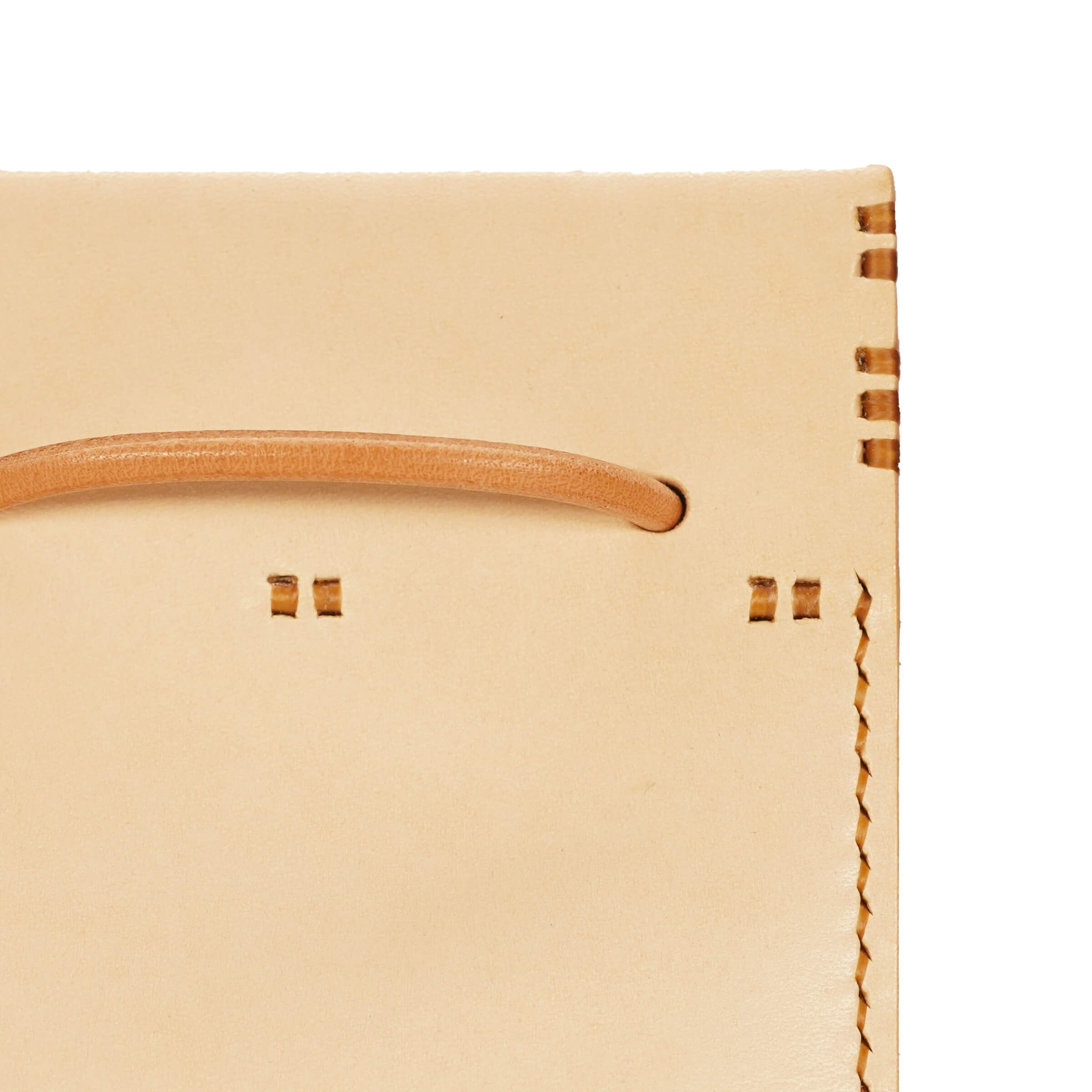 メイドインUSA サンフランシスコ製 ヌメ革 旅行バック ヌメ革 スマートフラップリュック 箱型ポケット3 手縫い ☆送料無料