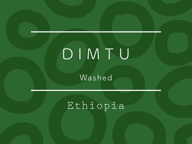 【お得！500g】エチオピア / DIMTU Washed