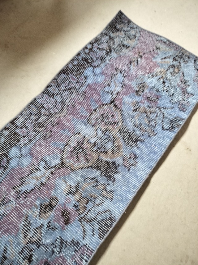 Turkish small rug 49✕100cm No.411