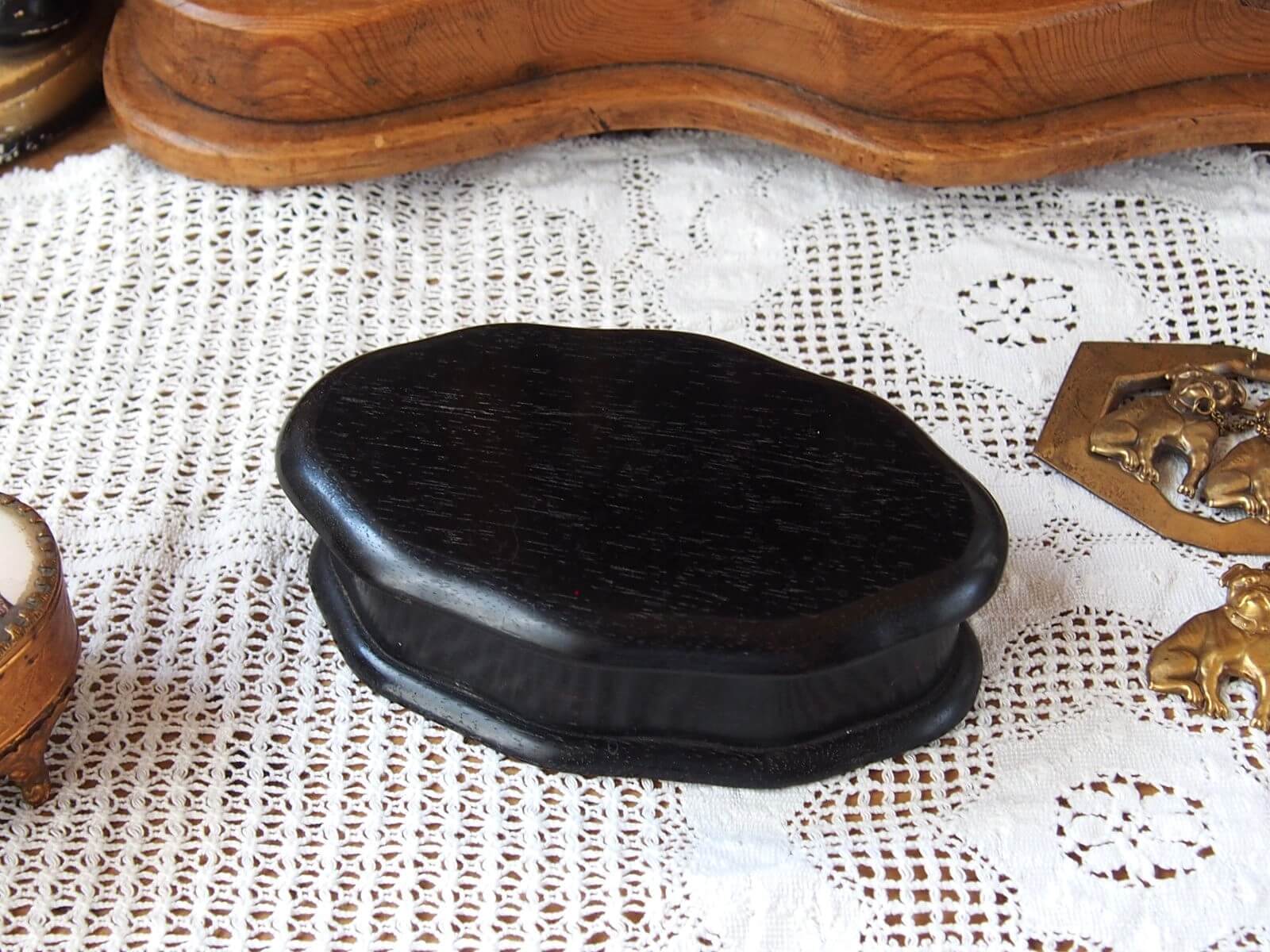 イギリスアンティーク 木製ジュエリーボックス 黒檀 | Bonny Bee