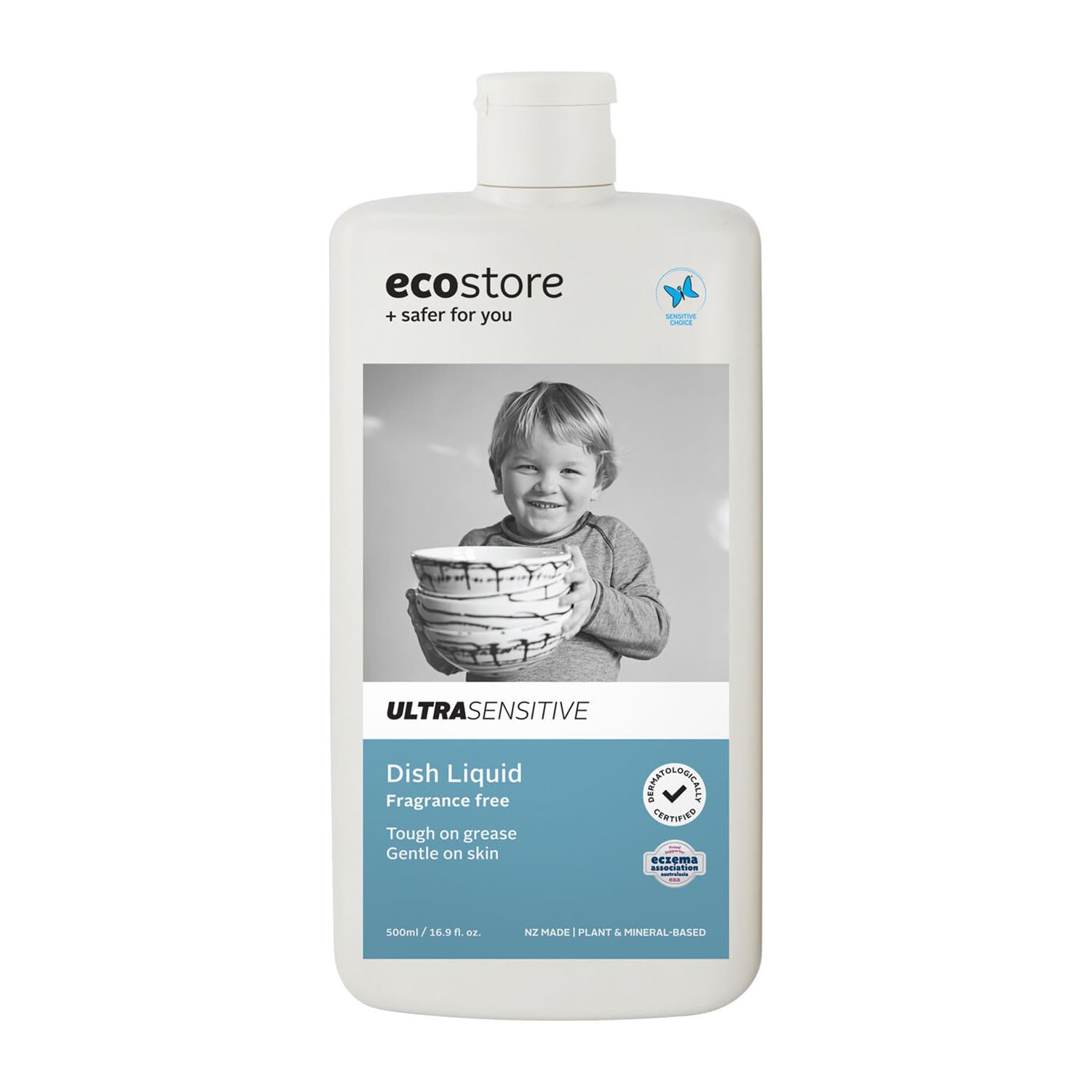 【数量限り】ecostore(エコストア) ディッシュウォッシュ リキッド 500mL 食器用洗剤 食器 洗剤 植物由来 肌にやさしい
