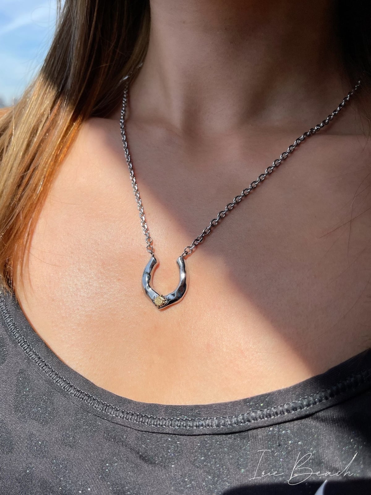 Horse Sunstone necklace No.2 | IRIEBEACH