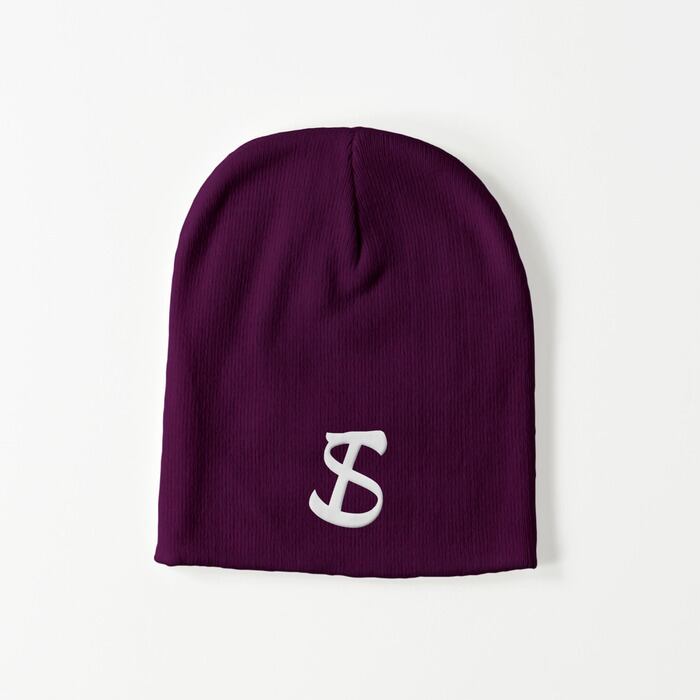 Shhh Swirl Beanie (Black & White) | Pay ID