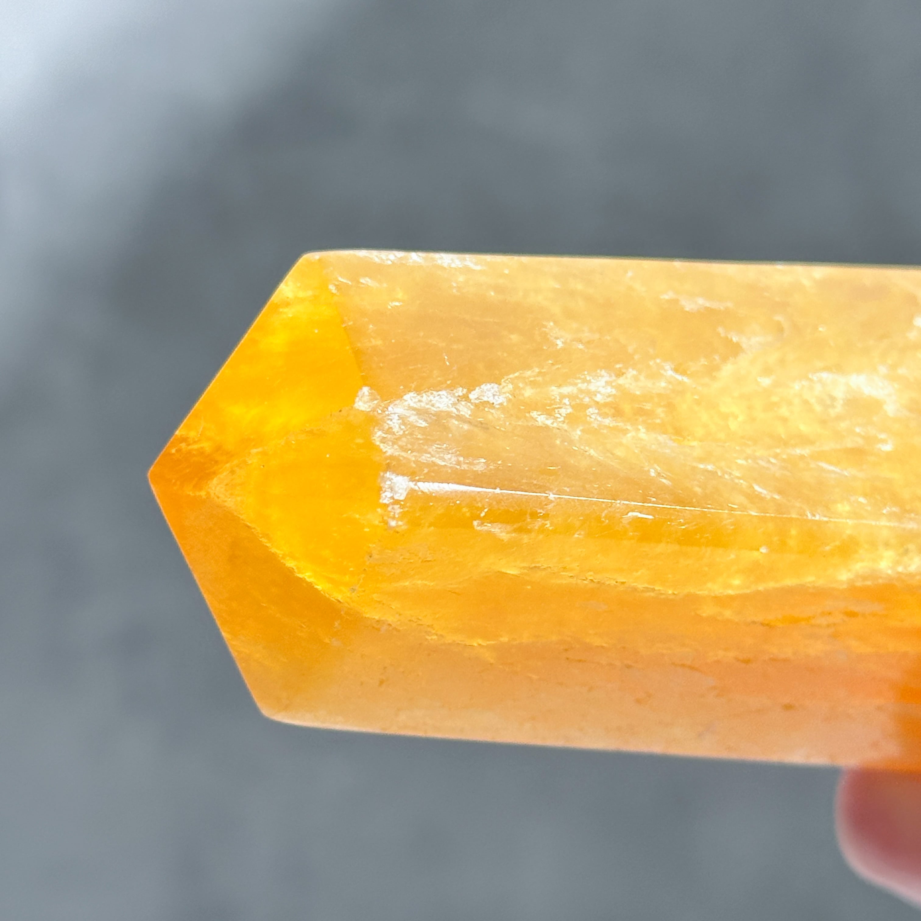 オレンジカルサイト タワー型81◇ Orange Calcite ◇天然石・鉱物