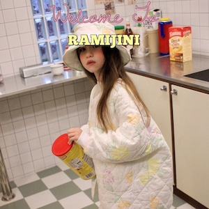 «sold out»«ジュニア・ママサイズあり» RAMIJINI フラワージャケット