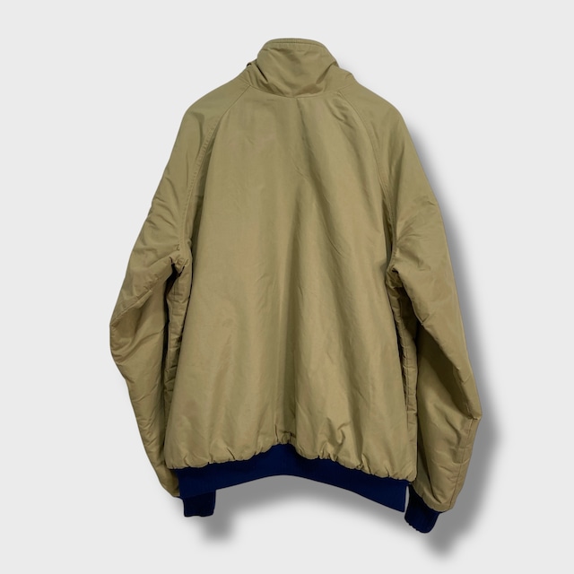 80s patagonia シェルドシンチラジャケット デカタグ ベージュ XL