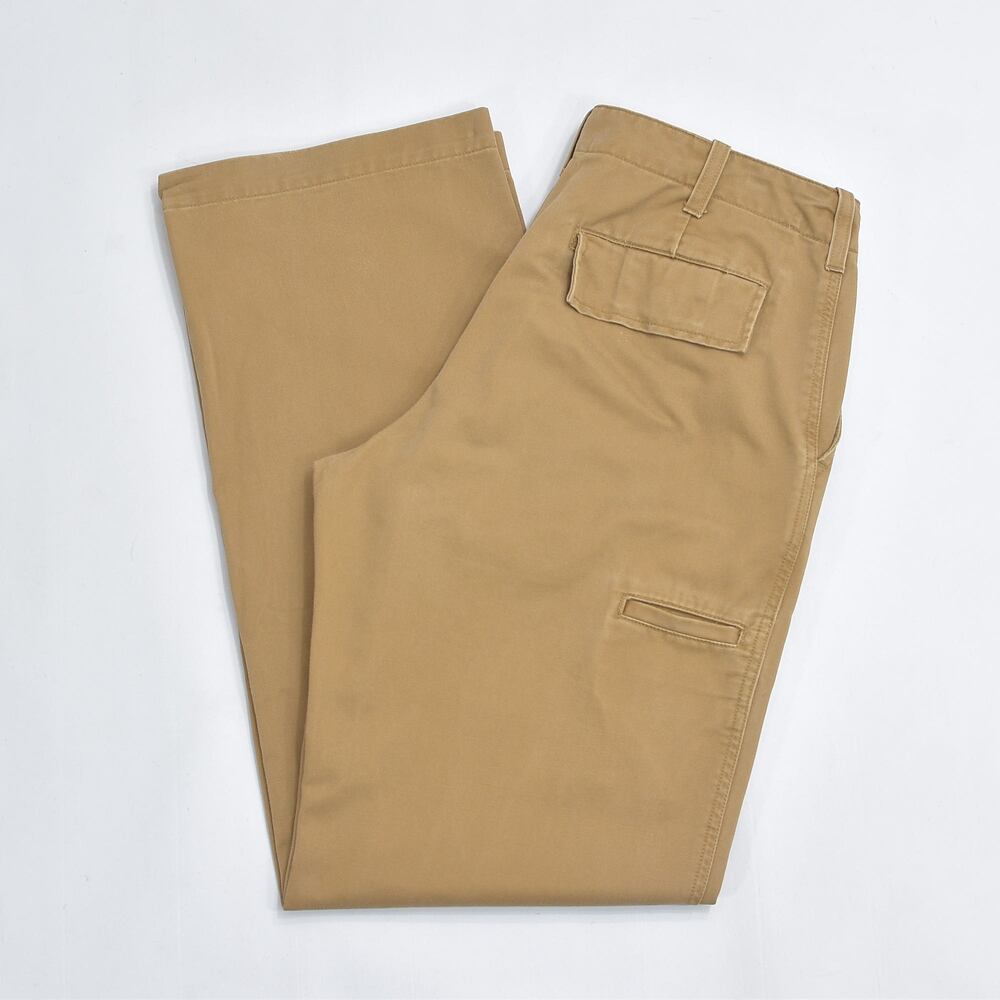 00s GAP ギャップ HIPSTER チノパン ルーズシルエット オールドギャップ OLD GAP プチオールド カジュアルパンツ Y2K キャメルブラウン USED ヴィンテージ ビンテージ 古着 メンズ 31/32