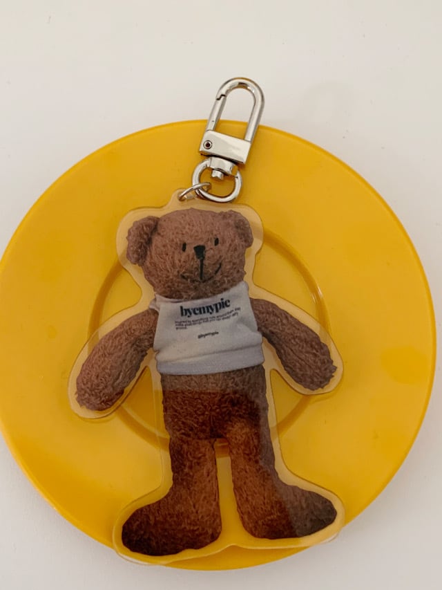 ALEXII BERRY BEAR   キーホルダー　キーリング　くま　韓国 ALEXII】(韓国人気) NEW BERRY BEAR KEY RING キーホルダー