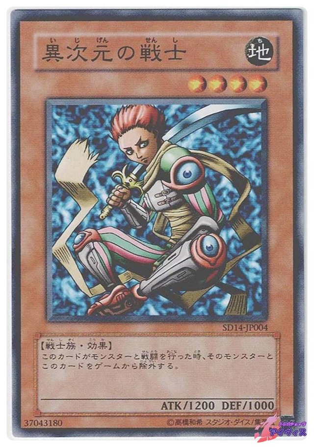 異次元の戦士　[ノーマル] [ランクC] [SD14-JP004] [遊戯王]