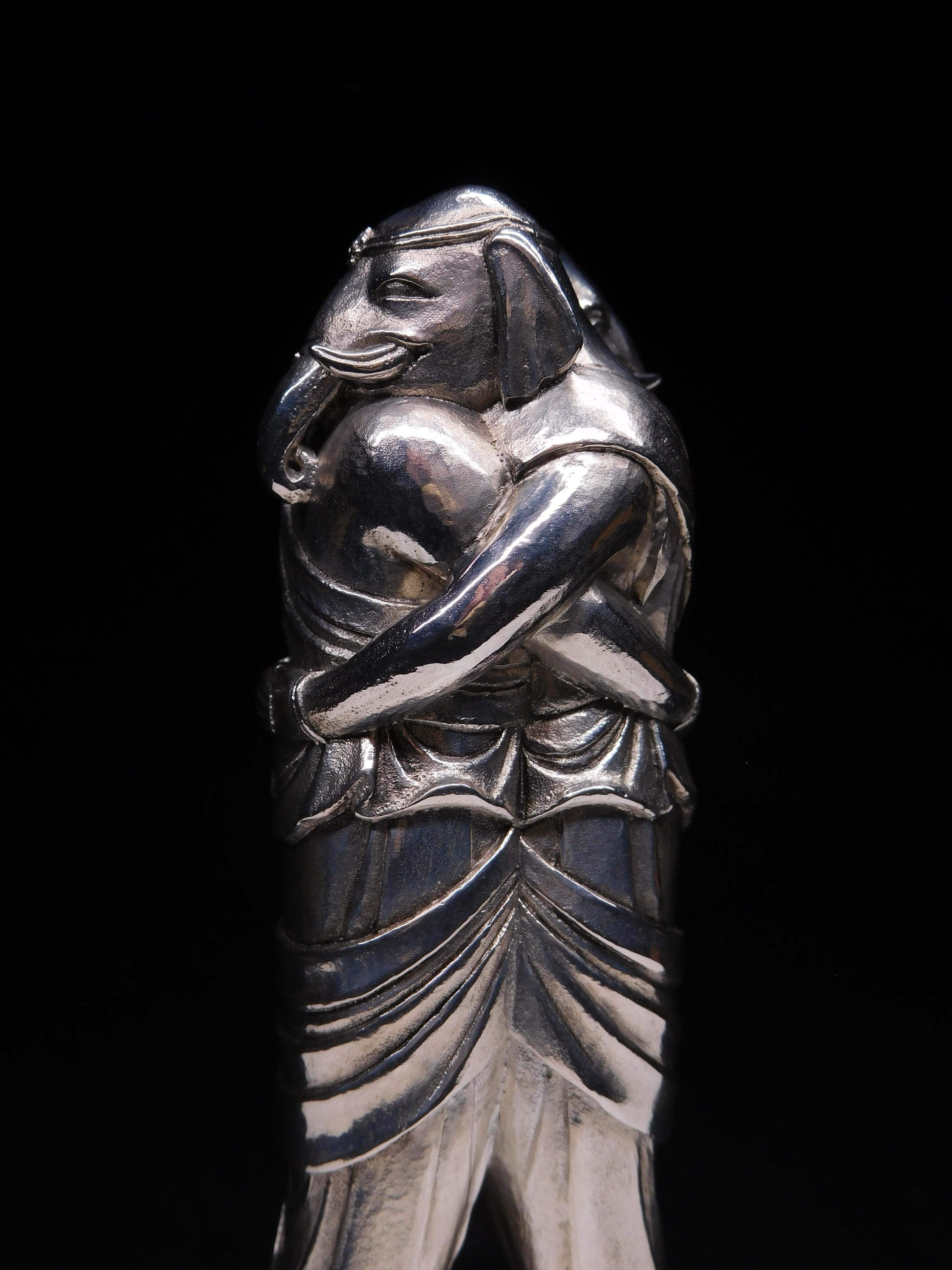 歓喜天 聖天』立像 純銀 秘仏 | 神鳥仏像彫刻工房