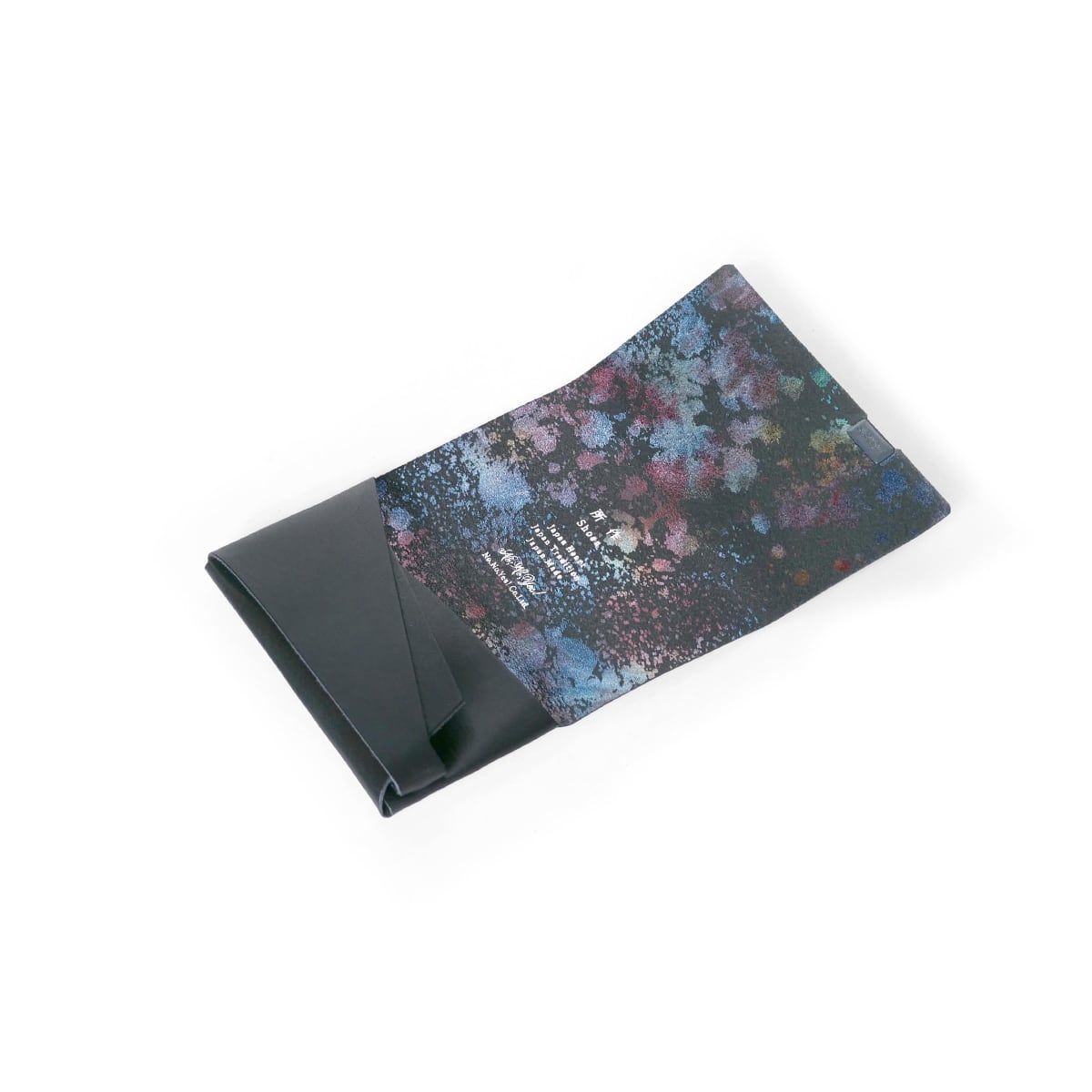 Aurora カードケース ブラック×オーロラ | 所作 Shosa