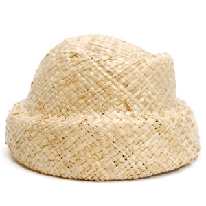 [curione] cradle raffia hat