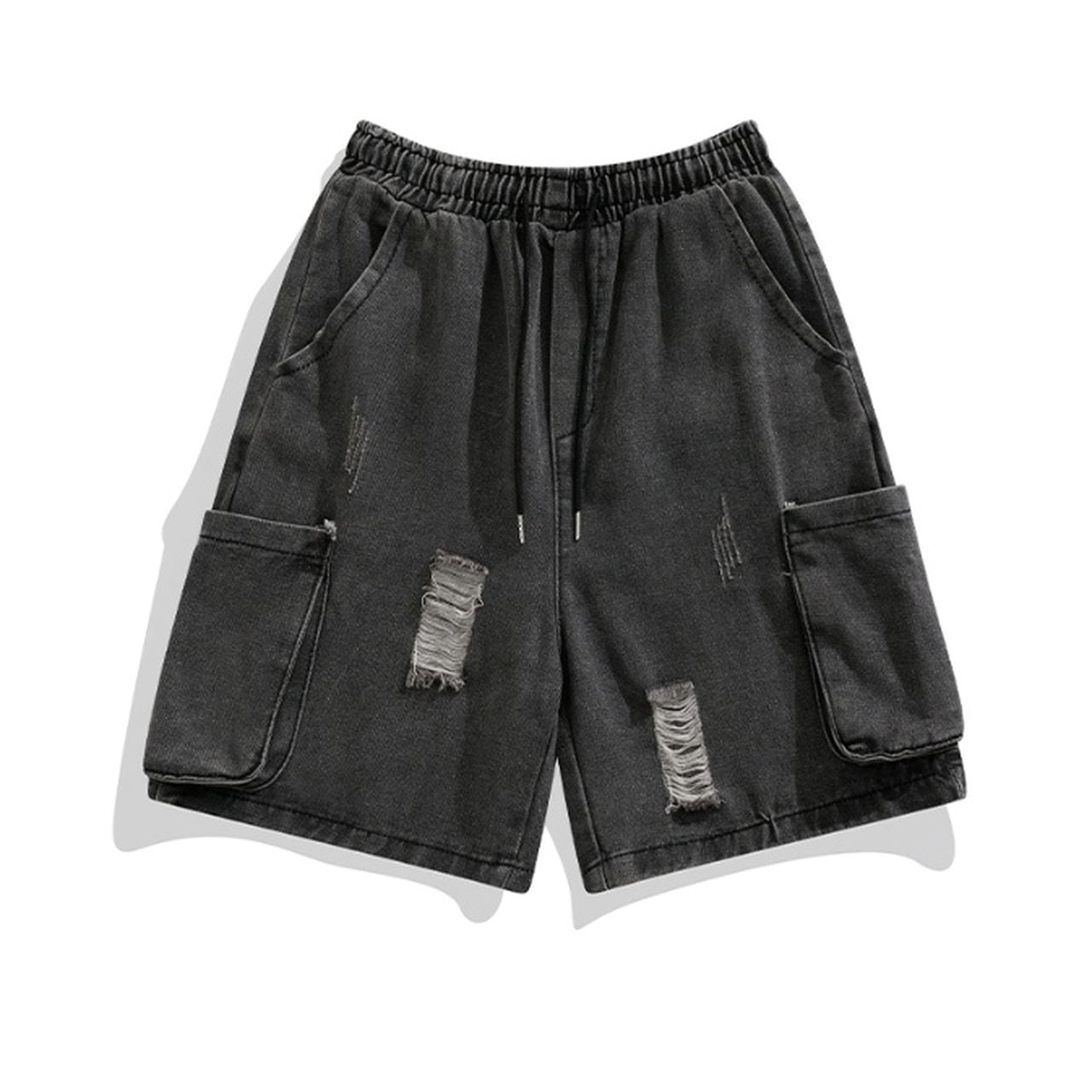 Casual ripped denim shorts(MT1230)