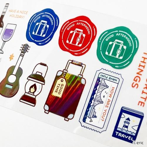 クリアロールステッカー eric | てんくーどう