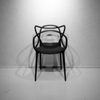 Kartell カルテル MASTERS マスターズ ダイニングチェア アウトドア 椅子 チェア 軽量 樹脂製 ブラック モダン ミッドセンチュリー