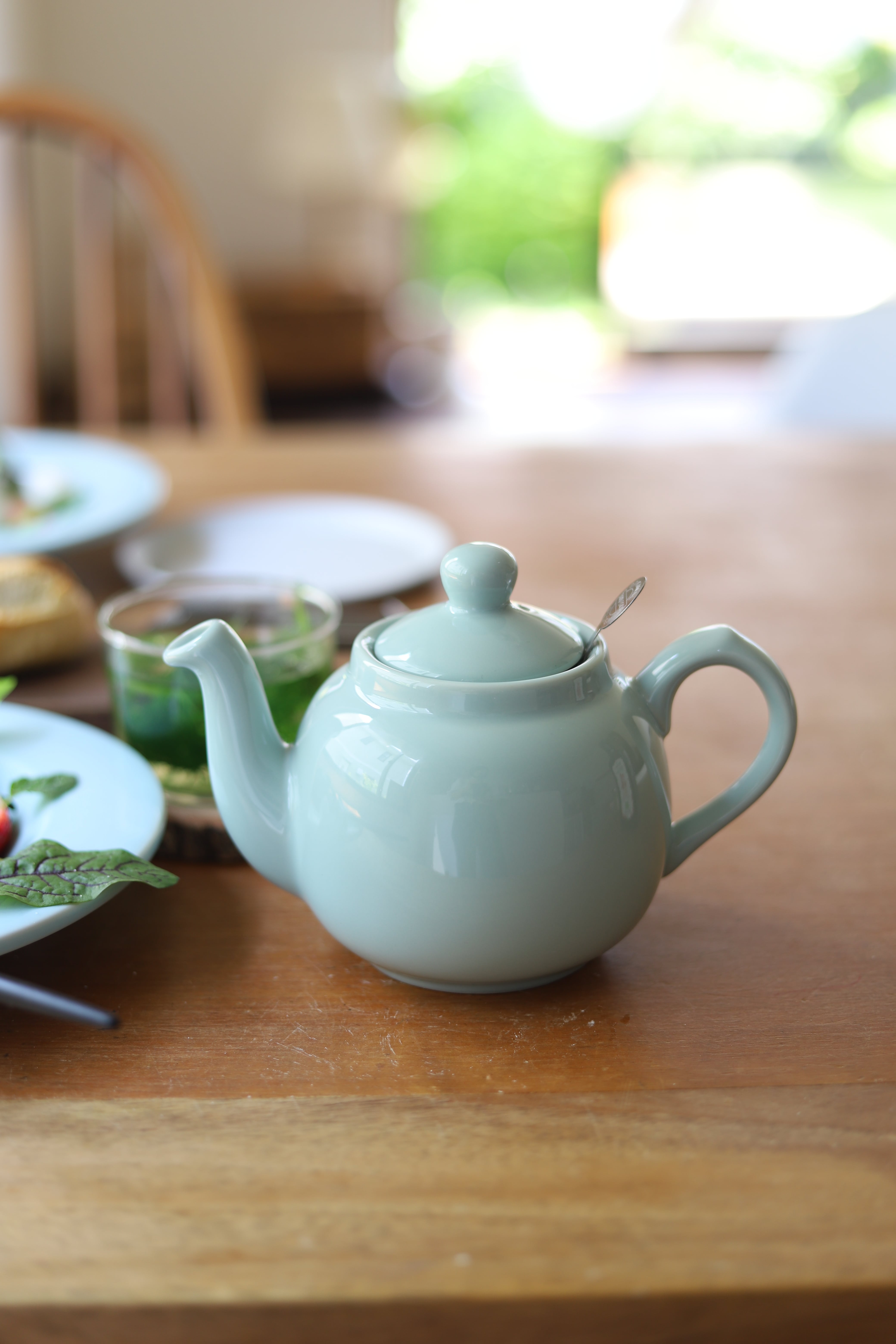 限定色 ミント ティーポット 2カップ 600ml | London Pottery ロンドン