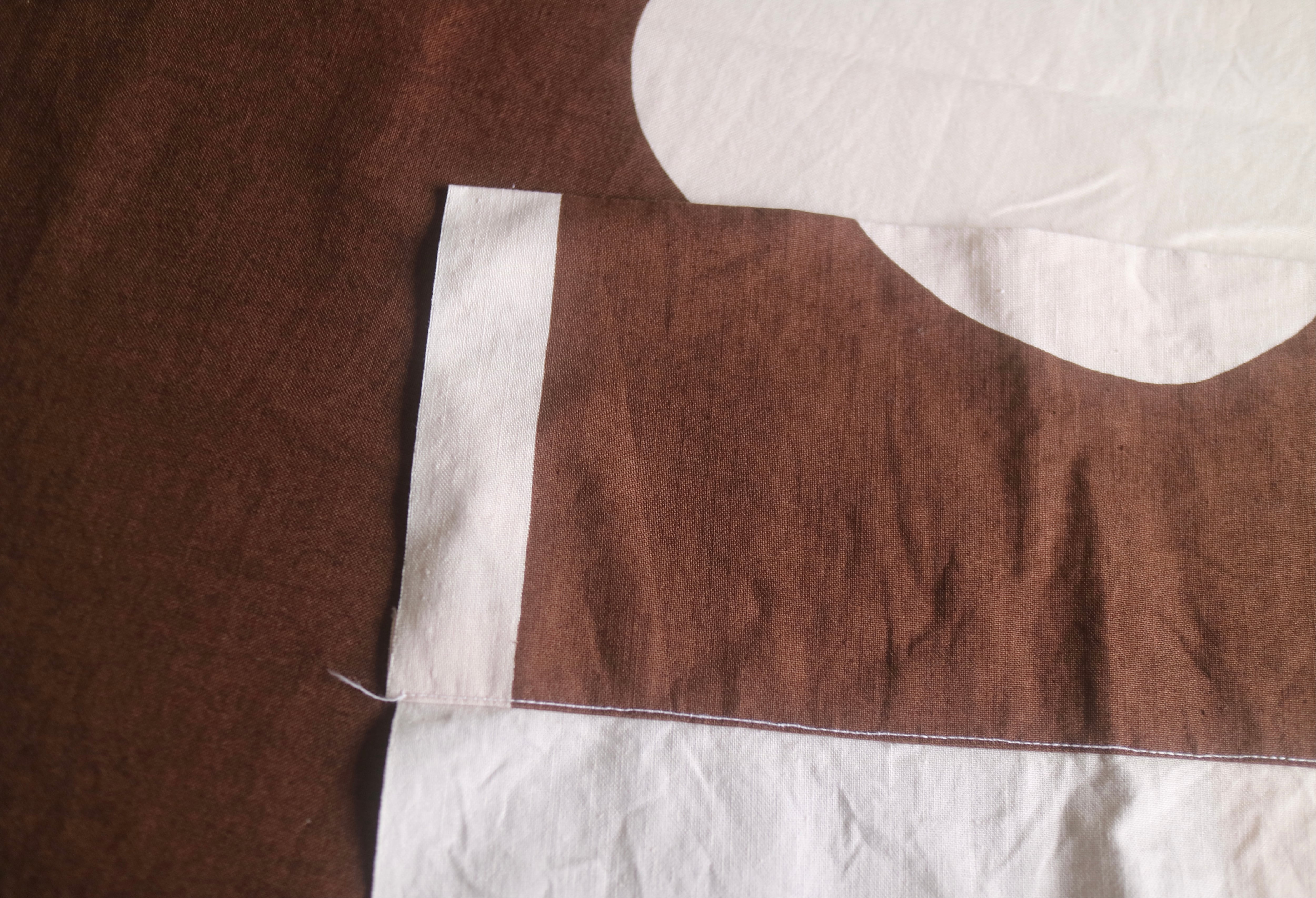 マリメッコ　ロッキ　ブラウン Marimekko マリメッコ ⁄ LOKKI ロッキ ヴィンテージファブリック