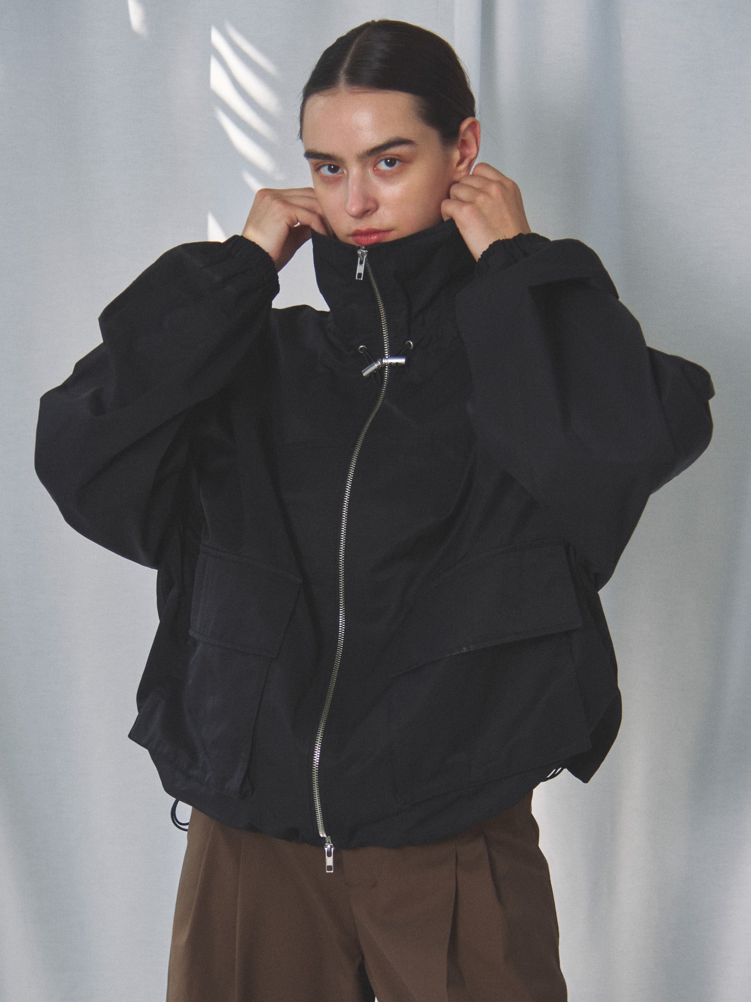 TWILL STAND COLLAR JK(ﾂｲﾙｽﾀﾝﾄﾞｶﾗｰｼﾞｬｹｯﾄ)【7533207】 | CIEL'AIR