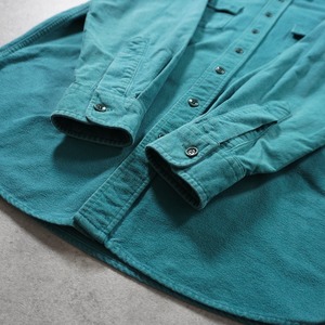 80s L.L.Bean CHAMOIS CLOTH SHIRT "made in USA" L〜XL相当 古着