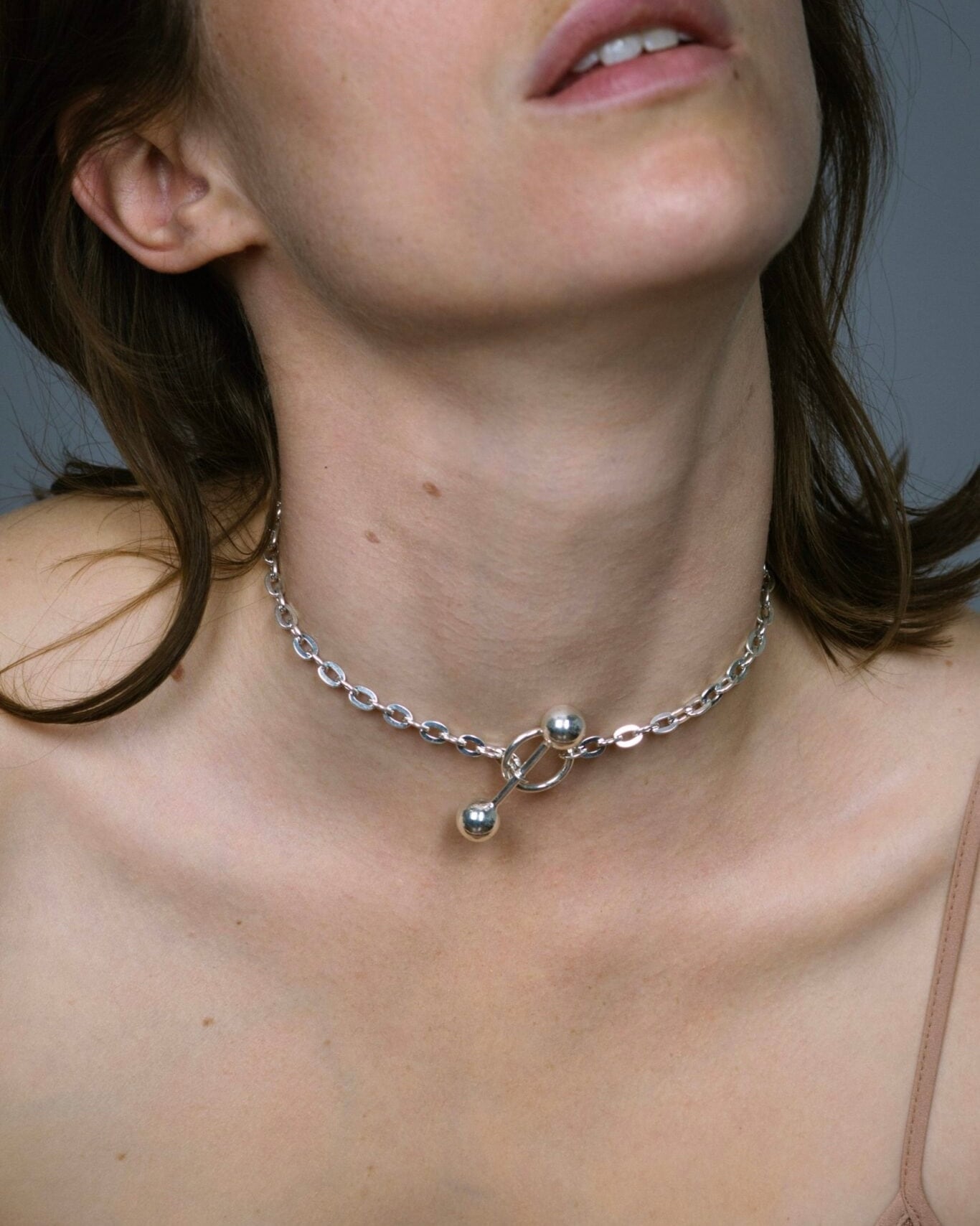 Barbelle necklace choker / Saskia Diez