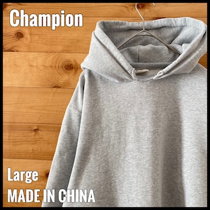 【champion】JOURNAL STANDARD 別注 後付けフード 肉厚フード パーカー スウェット プルオーバー フーディー チャンピオン ジャーナルスタンダード ヴィンテージ ディテール L 古着