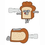 パンどろぼう 前髪クリップ2(5302623)