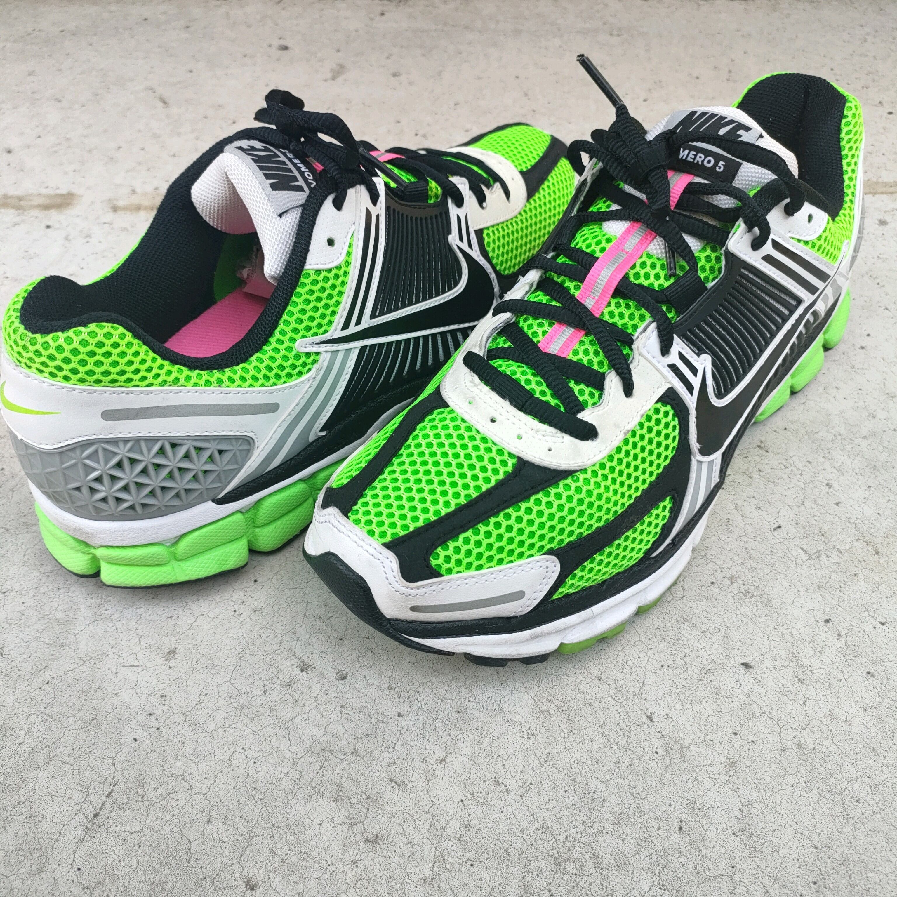 【2019年製】ナイキNIKE/ズーム ボメロ 5/ZOOM VOMERO 5 SE  SP/CI1694-300/スニーカー/27.5/Electric Green/R0909KB4/0041/