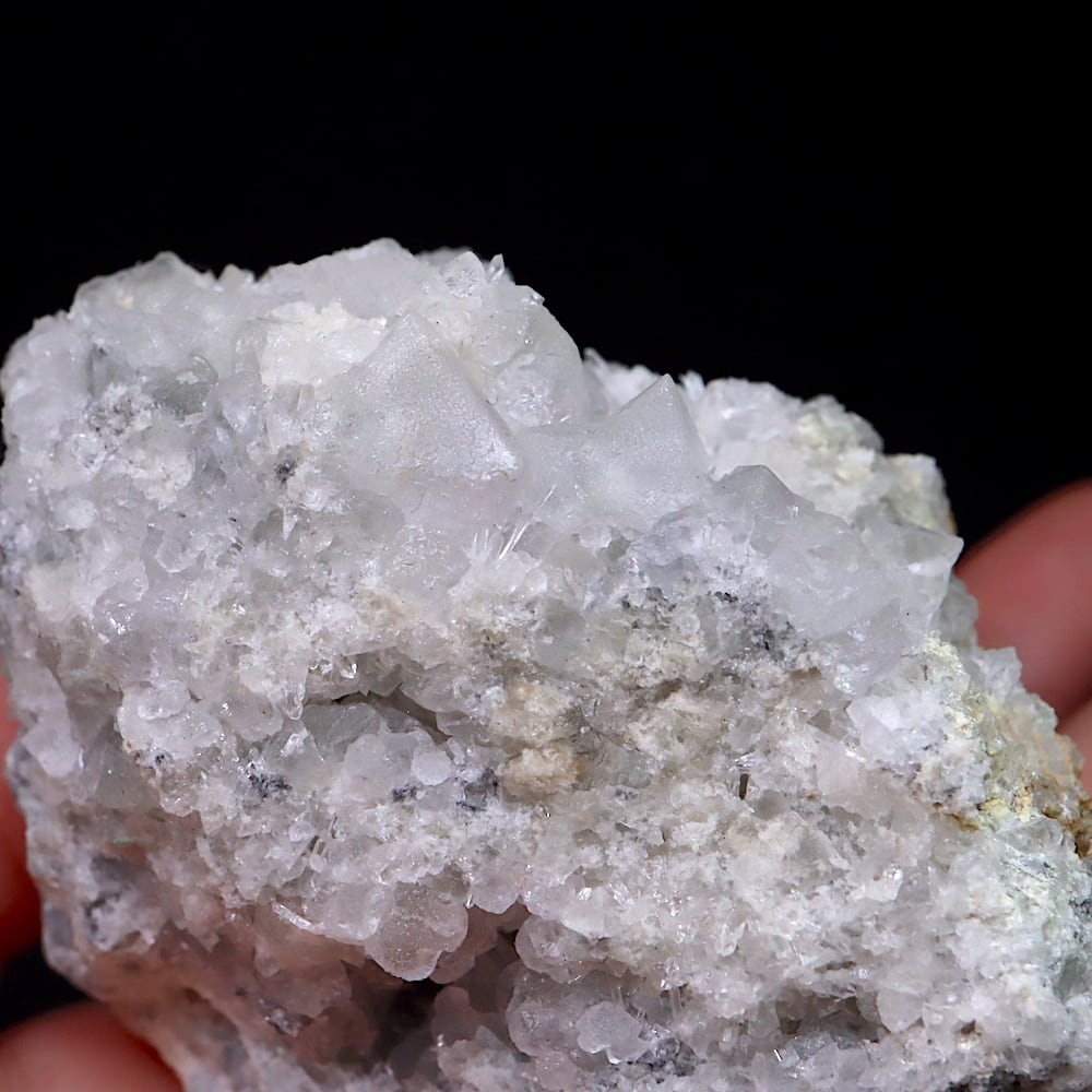 福島県産 蛍石 & 水晶 フローライト クォーツ 252.3g FL488 原石 鉱物