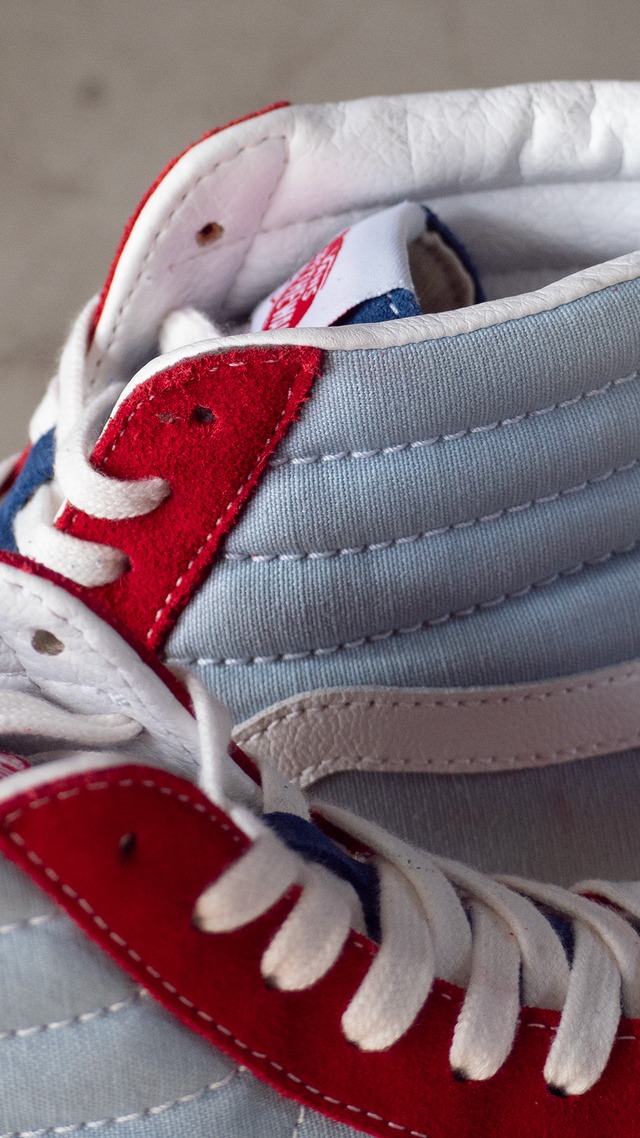 "Vans" used Sk8-Hi 38 DX Anaheim Factory multi-color 24.0cm