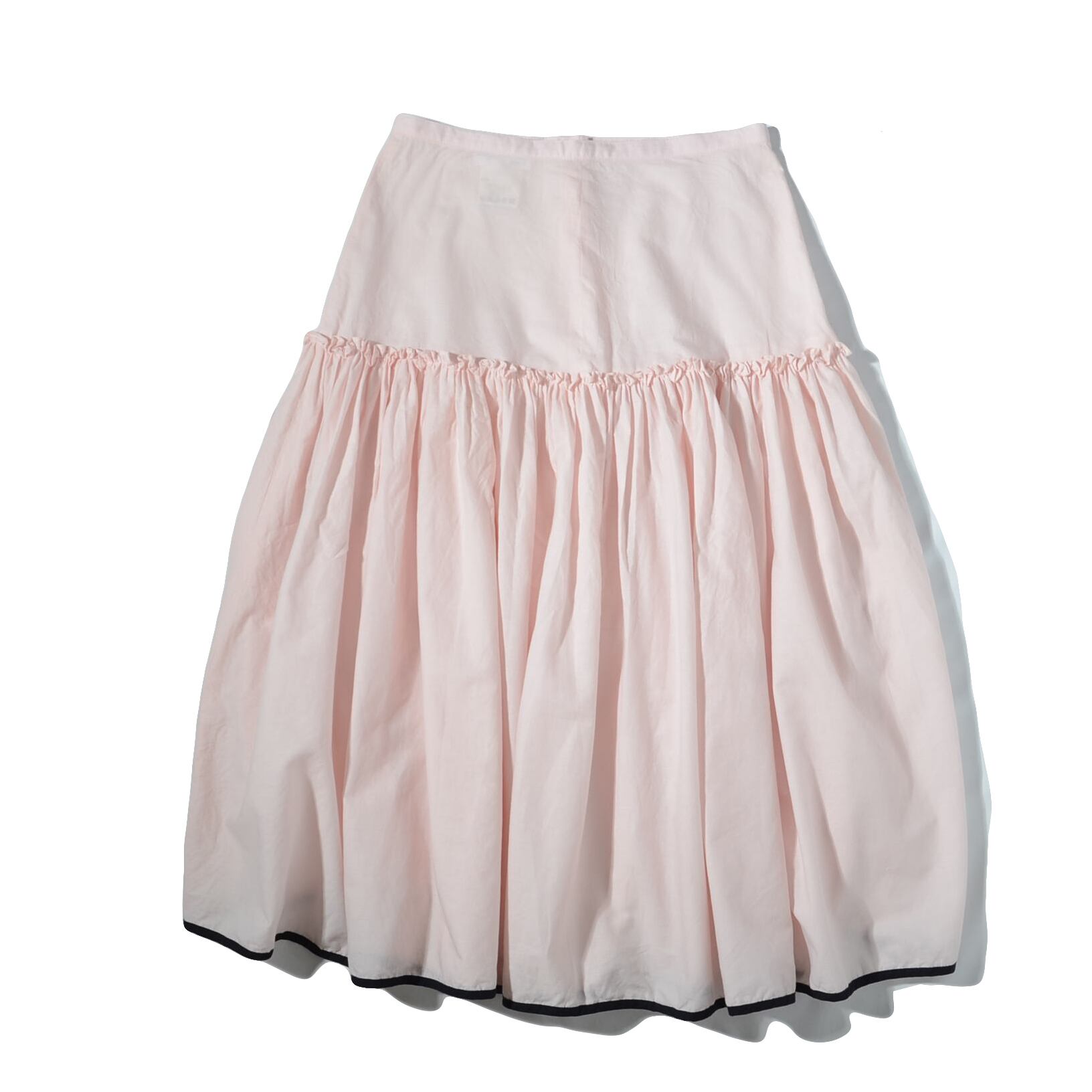 agnes b.  cotton flared   skirt