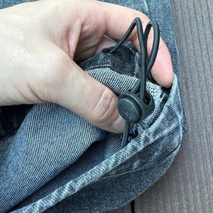 ダークグレーウォッシュワークデニム　1083