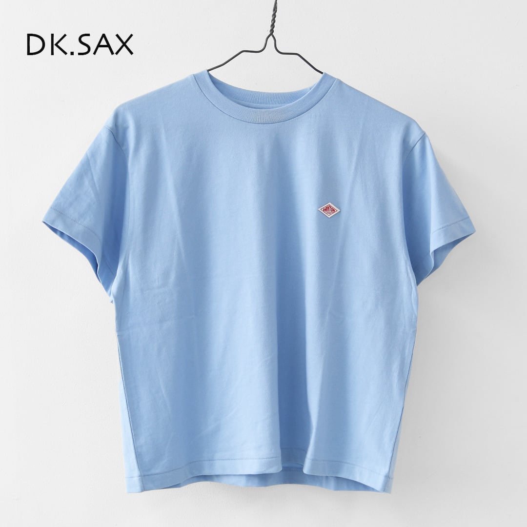 DANTON [ダントン] W SHORT SLEEVE SEMI CROP T-SHIRT PLAIN [DT