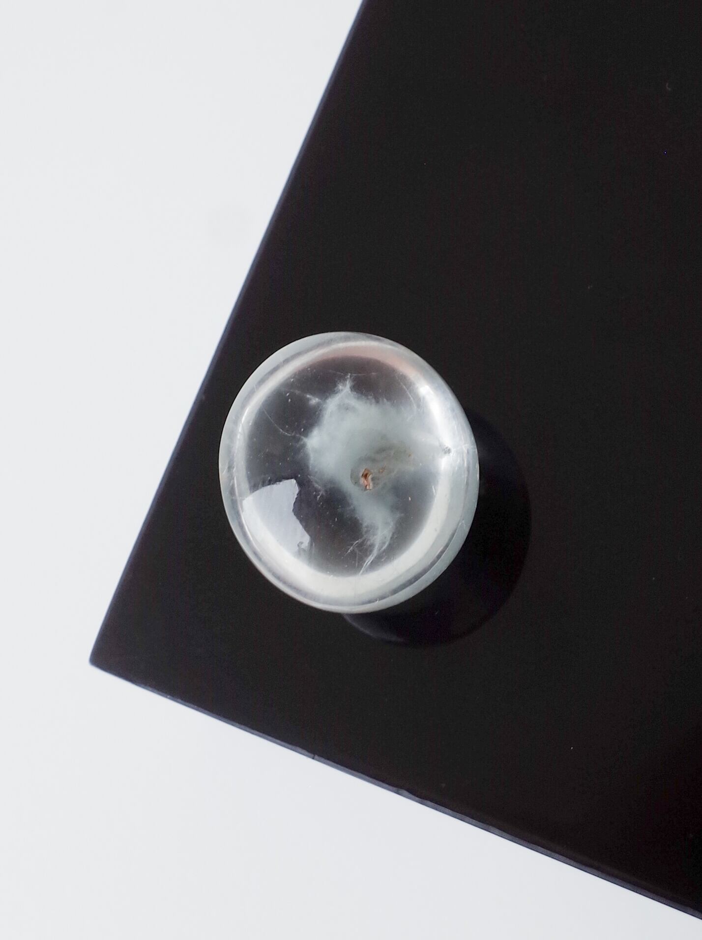 貫入タイプ】ブルーアンフィボールインクォーツ - b16 | SELSHA