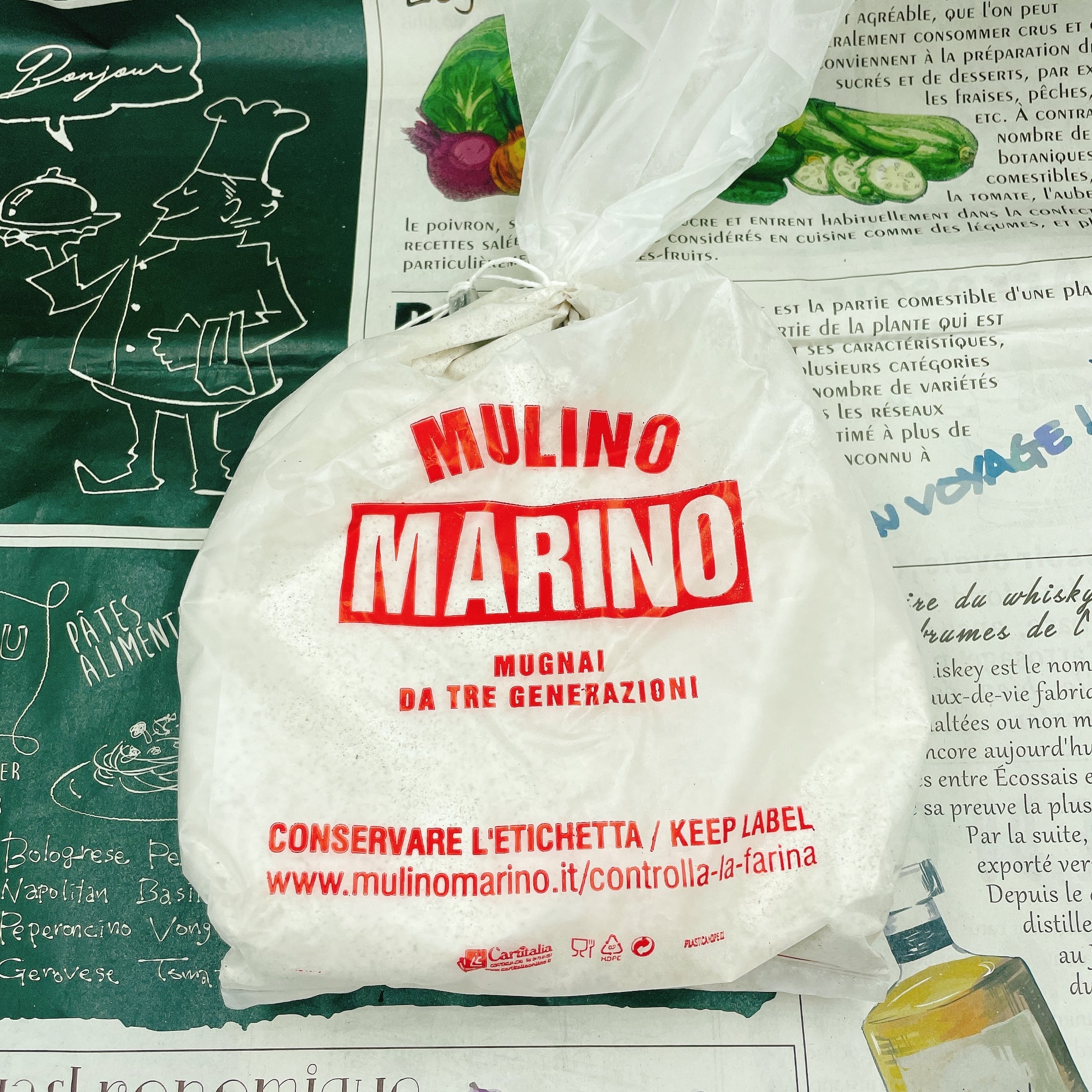 そば粉 (蕎麦粉) 500g 石臼挽き ムリーノ・マリーノ社 イタリア産 | 村上印オーガニック
