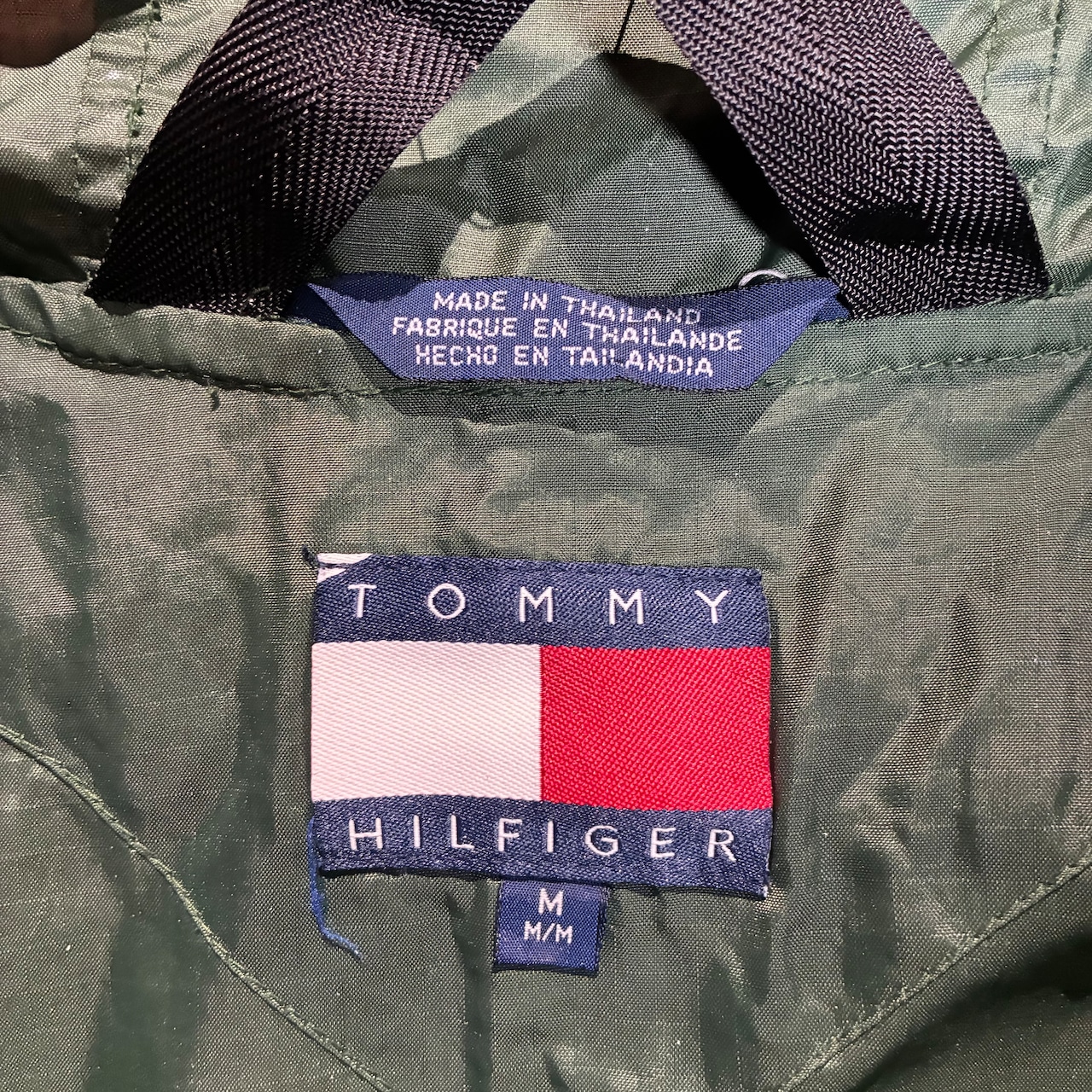 90s TOMMY HILFIGER OUTDOOR リップストップナイロンジャケット