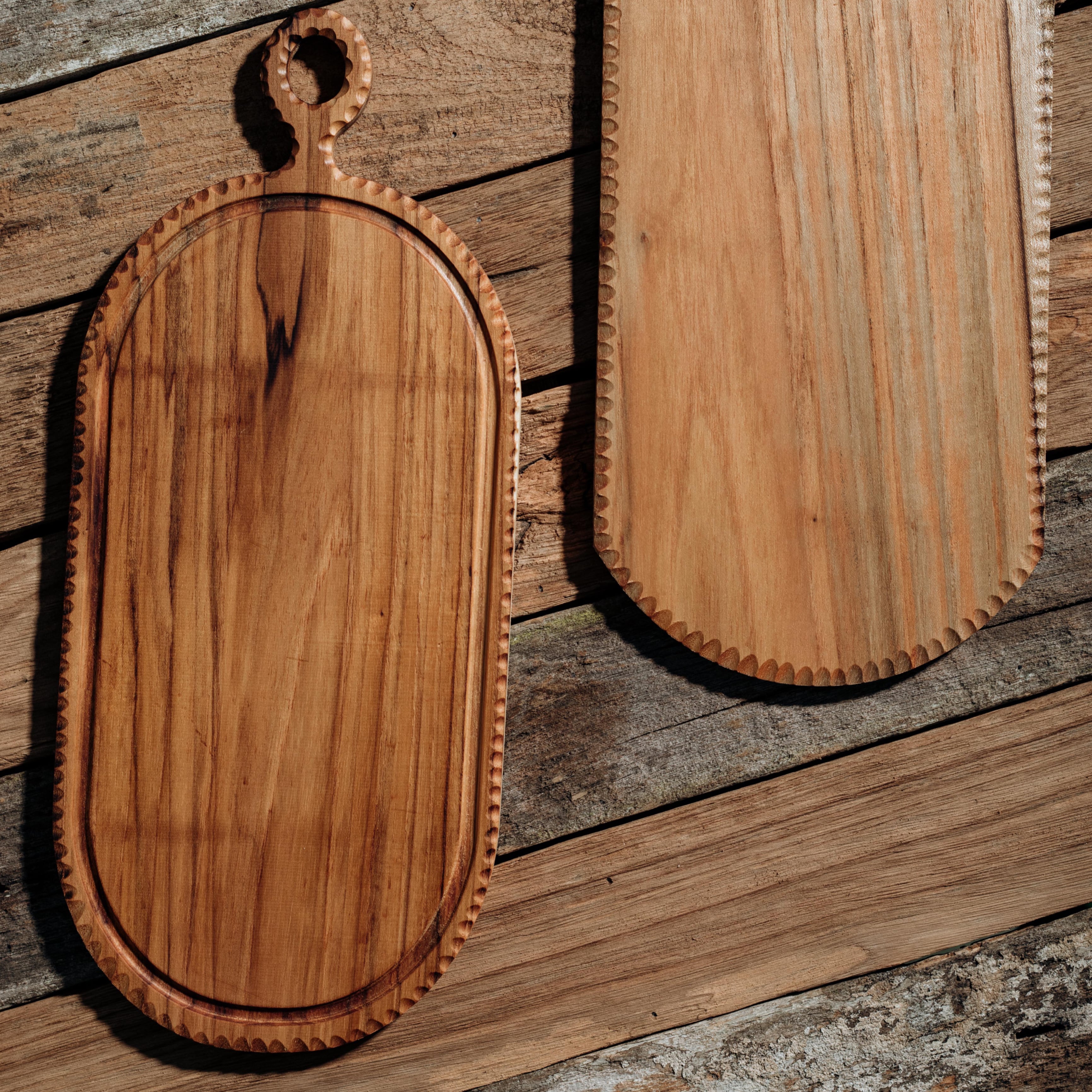 Co-Labo 無垢チーク カッティングボード M | Zakka so-la