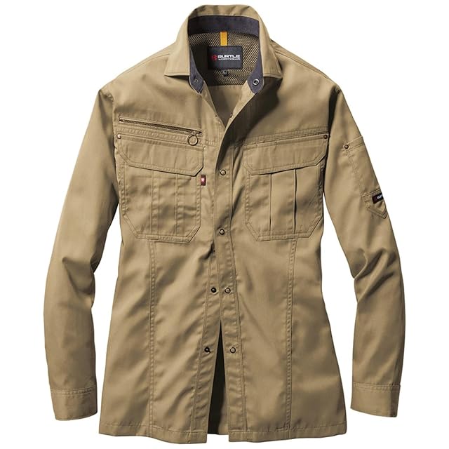 PWA / DENIM ZIP-UP JACKET KHAKI | Pay ID