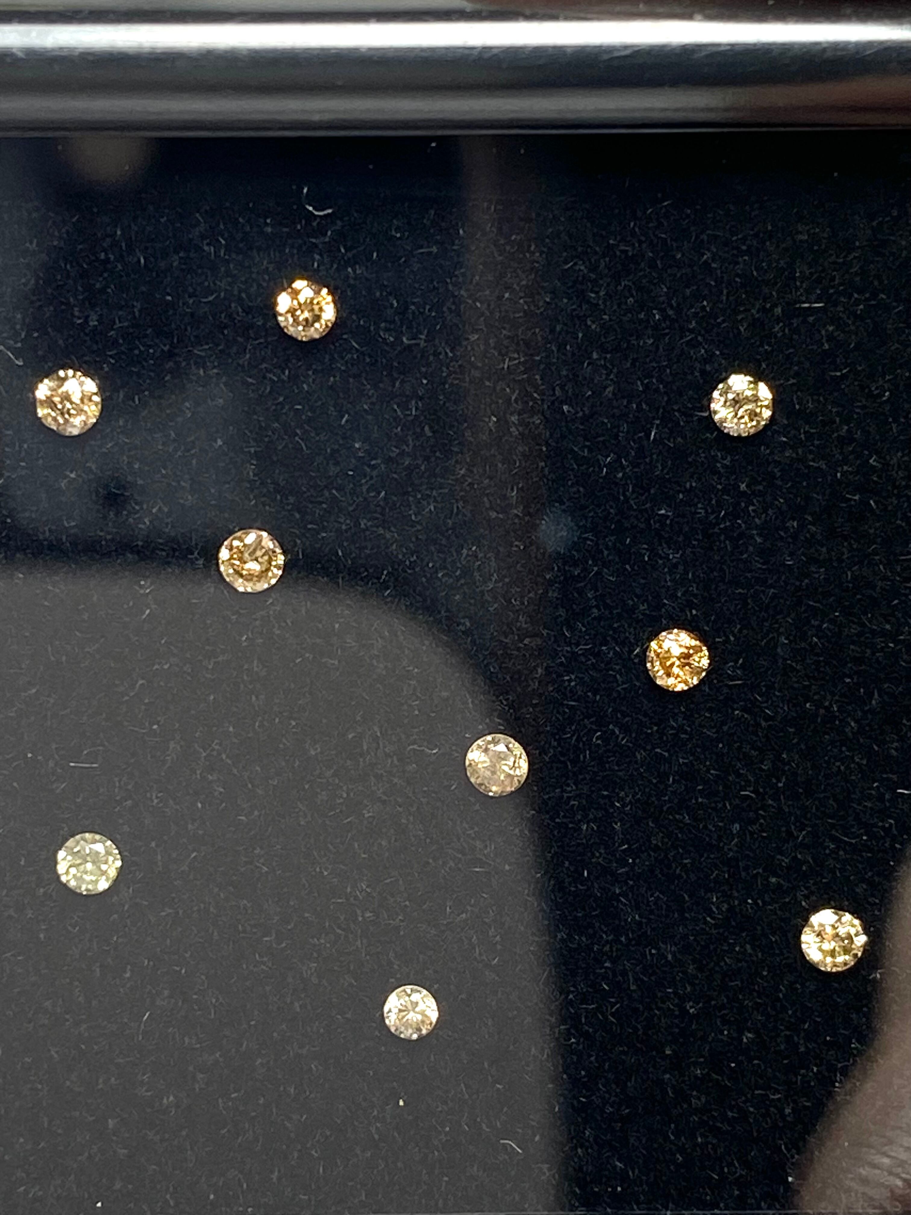 26.蛍光三色ダイヤモンド9石BOX②［No.HA-4283］ | デザインアトリエ