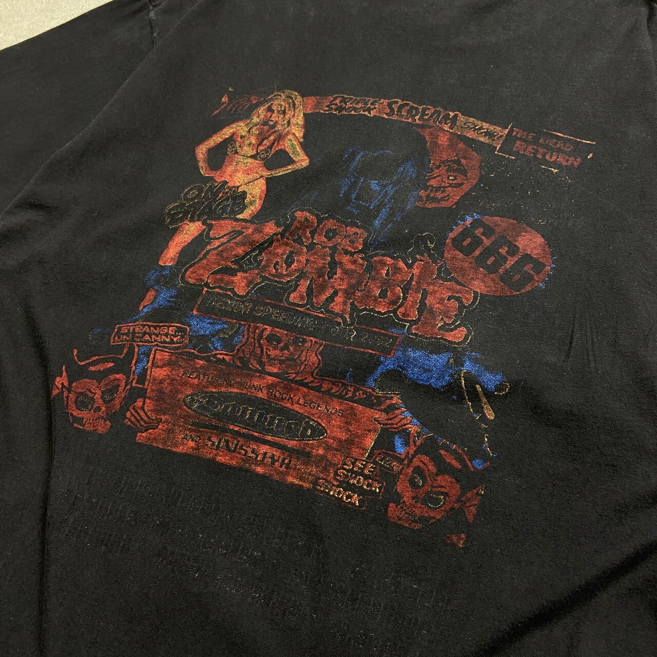 00年代 ROB ZOMBIE ロブ・ゾンビ DEMON SPEEDING TOUR 2002 バンドT