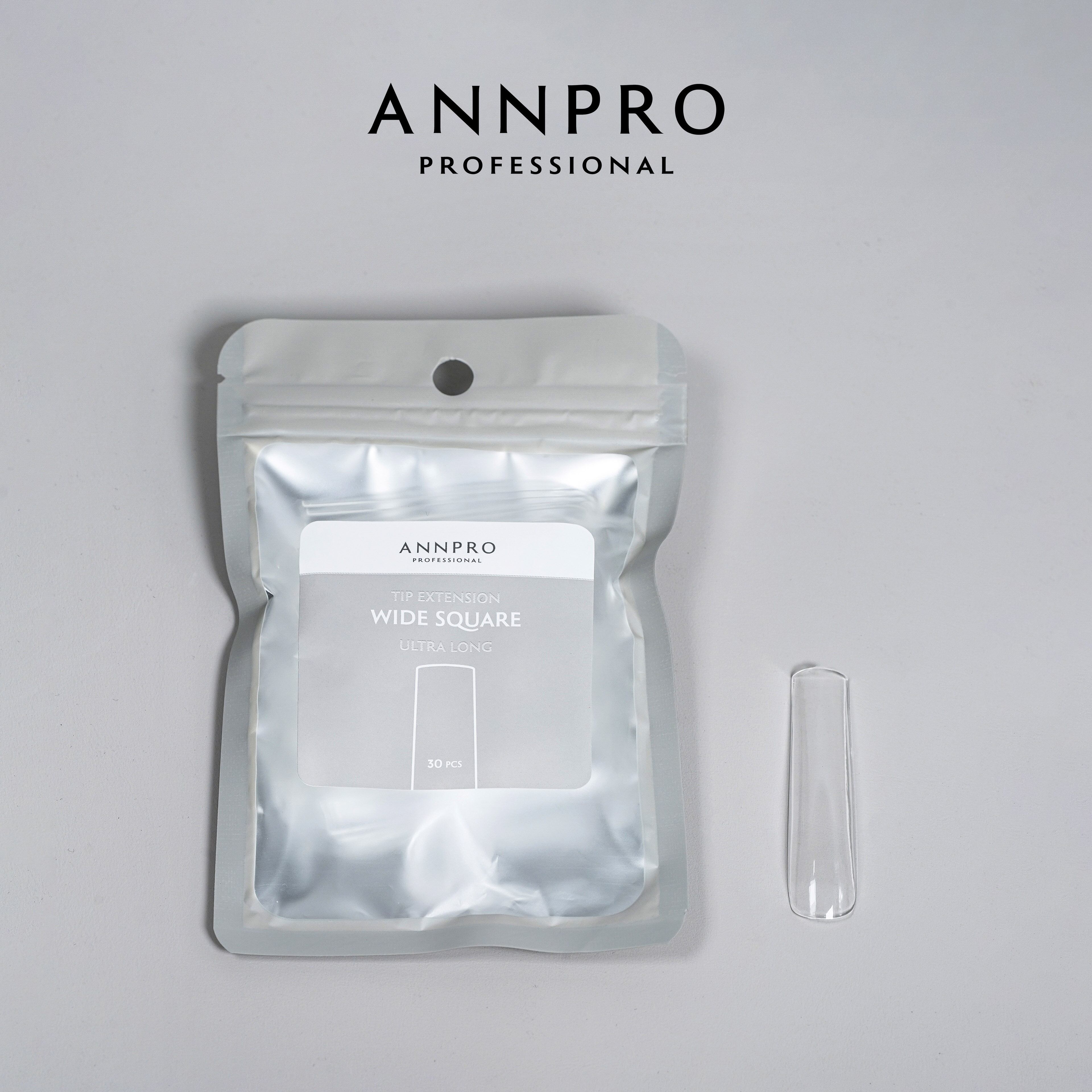 Ann professional チップイクステンション 240p＋リフィル ANNPRO チップイクステンション ワイドスクエア ウルトラロング