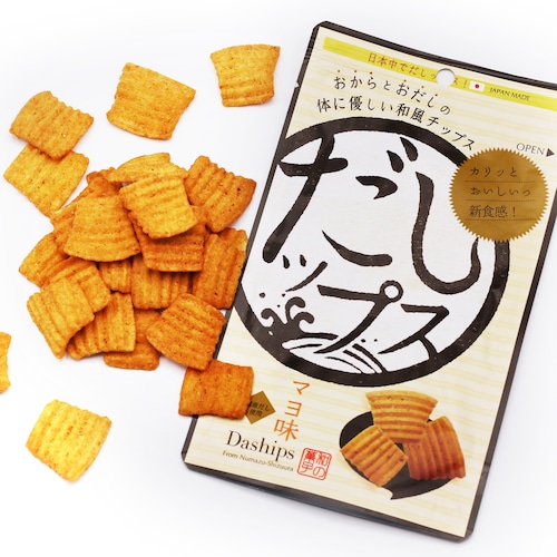 だしップス 【マヨ味 50g】 だしっぷす だしチップ おから きらず おだしの体に優しい和風チップス おからパウダー 揚げ お菓子 静岡 お土産 子供のおやつ おつまみ 手土産 国産 天然 手土産 お祝い 出産祝 誕生日 プレゼント